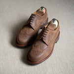 Charger l'image dans la galerie, Brogues - Chaussures Derby Cuir Gras Marron