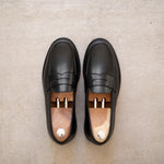 Charger l'image dans la galerie, Penny Loafer - Chaussures Mocassin Cuir Noir