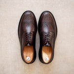 Charger l'image dans la galerie, Brogues - Chaussures Derby Cuir Bordeaux