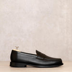 Charger l'image dans la galerie, Penny Loafer - Chaussures Mocassin Cuir Noir