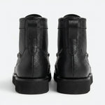 Charger l'image dans la galerie, Wico - Chaussures Boots Mocassin Cuir Grainé Noir
