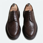 Charger l'image dans la galerie, Brogues - Chaussures Derby Cuir Marron
