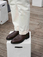 Charger l&#39;image dans la galerie, Chelsea Chapman - Chaussures Boots Cuir Grainé Bordeaux
