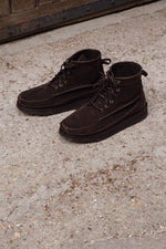 Charger l'image dans la galerie, Wico - Chaussures Boots Mocassin Veau Velours Chocolat
