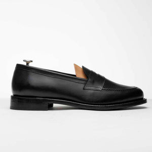 Winston - Chaussures Mocassin Cuir Noir