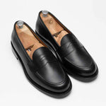 Charger l&#39;image dans la galerie, Winston - Chaussures Mocassin Cuir Noir
