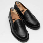 Charger l&#39;image dans la galerie, Winston - Chaussures Mocassin Cuir Noir
