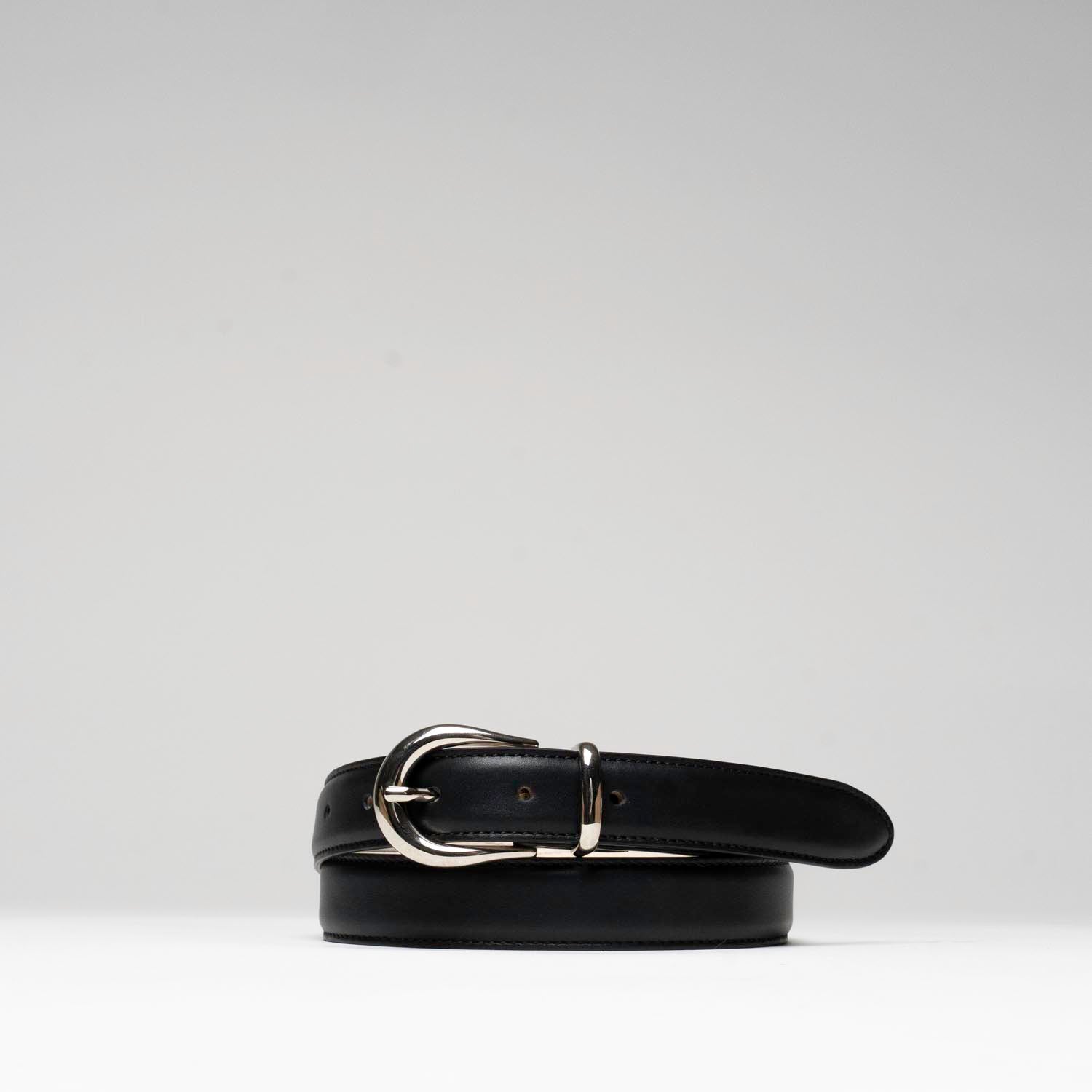 Tony - Ceinture Cuir Noir