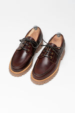 Charger l&#39;image dans la galerie, Deck - Chaussures Bateau Cuir Marron
