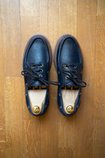 Charger l&#39;image dans la galerie, Deck - Chaussures Bateau Cuir Grainé Marine
