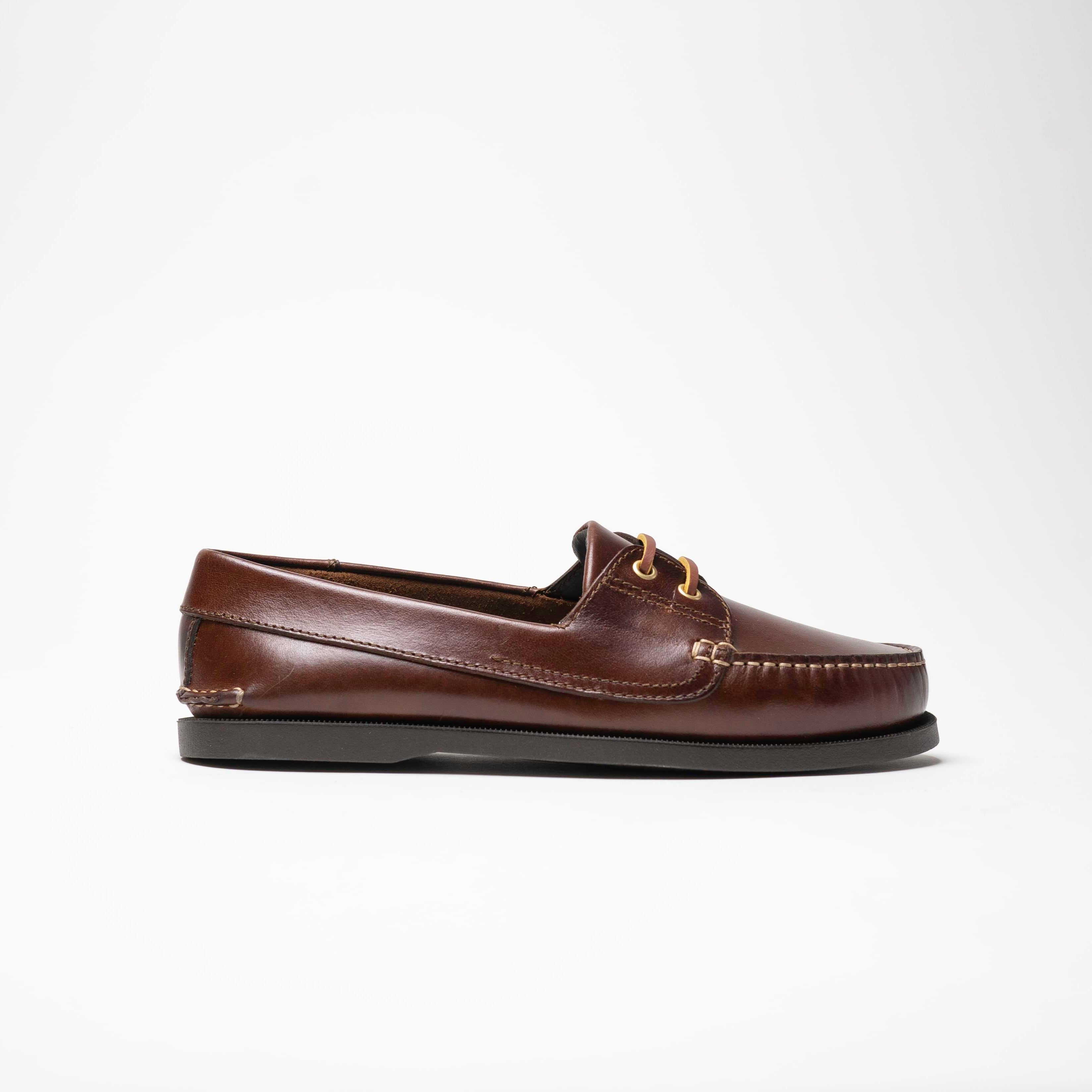 Le Boat - Chaussures Bateau Cuir Marron