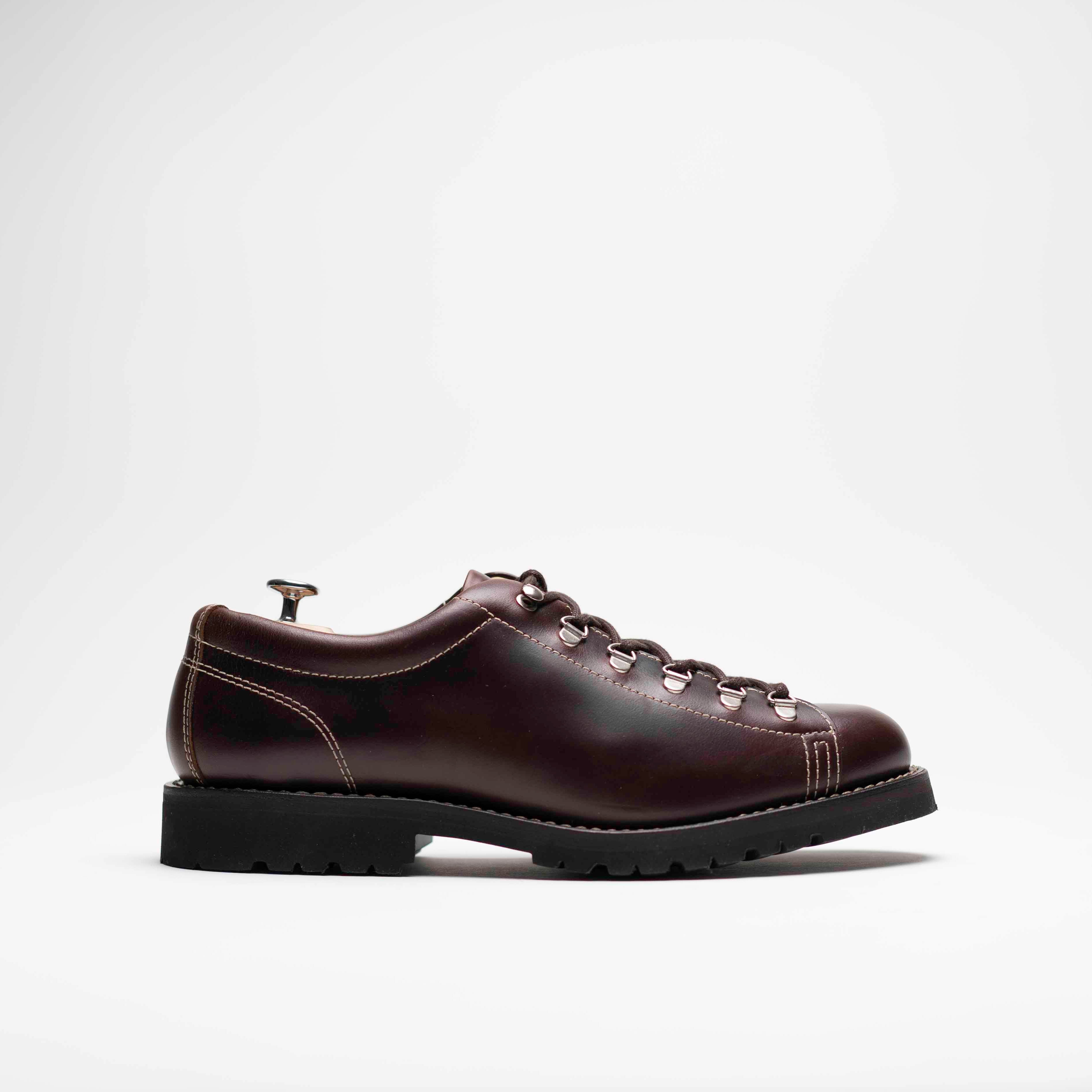 Cody - Chaussures Derby Montagne Cuir Marron