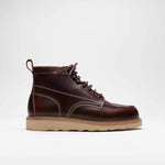 Charger l&#39;image dans la galerie, Powell - Chaussures Boots Cuir Grainé Marron
