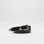 Charger l&#39;image dans la galerie, Jason - Ceinture Western en Cuir de veau Noir
