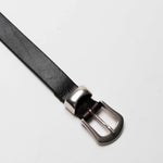 Charger l&#39;image dans la galerie, Jason - Ceinture Western en Cuir de veau Marron
