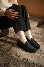 Charger l'image dans la galerie, Le Moc Jagger - Chaussures Mocassin Cuir Noir
