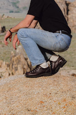 Charger l'image dans la galerie, Cody - Chaussures Derby Montagne Cuir Marron

