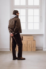 Charger l'image dans la galerie, Miller - Chaussures Boots Cuir Grainé Marron et Suede Taupe
