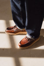 Charger l'image dans la galerie, Powell - Chaussures Boots Cuir Grainé Marron
