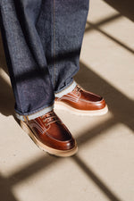 Charger l'image dans la galerie, Powell - Chaussures Boots Cuir Grainé Marron
