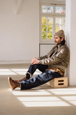 Charger l'image dans la galerie, Powell - Chaussures Boots Cuir Grainé Marron
