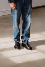 Charger l'image dans la galerie, Logger Boots - Chaussures Work Boots Cuir Noir
