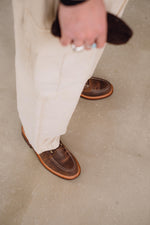 Charger l'image dans la galerie, Springsteen - Chaussures Boots Cuir Gras Marron
