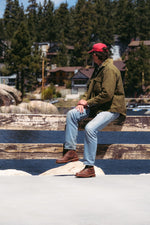 Charger l'image dans la galerie, Springsteen - Chaussures Boots Cuir Gras Marron
