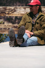 Charger l'image dans la galerie, Springsteen - Chaussures Boots Cuir Gras Marron
