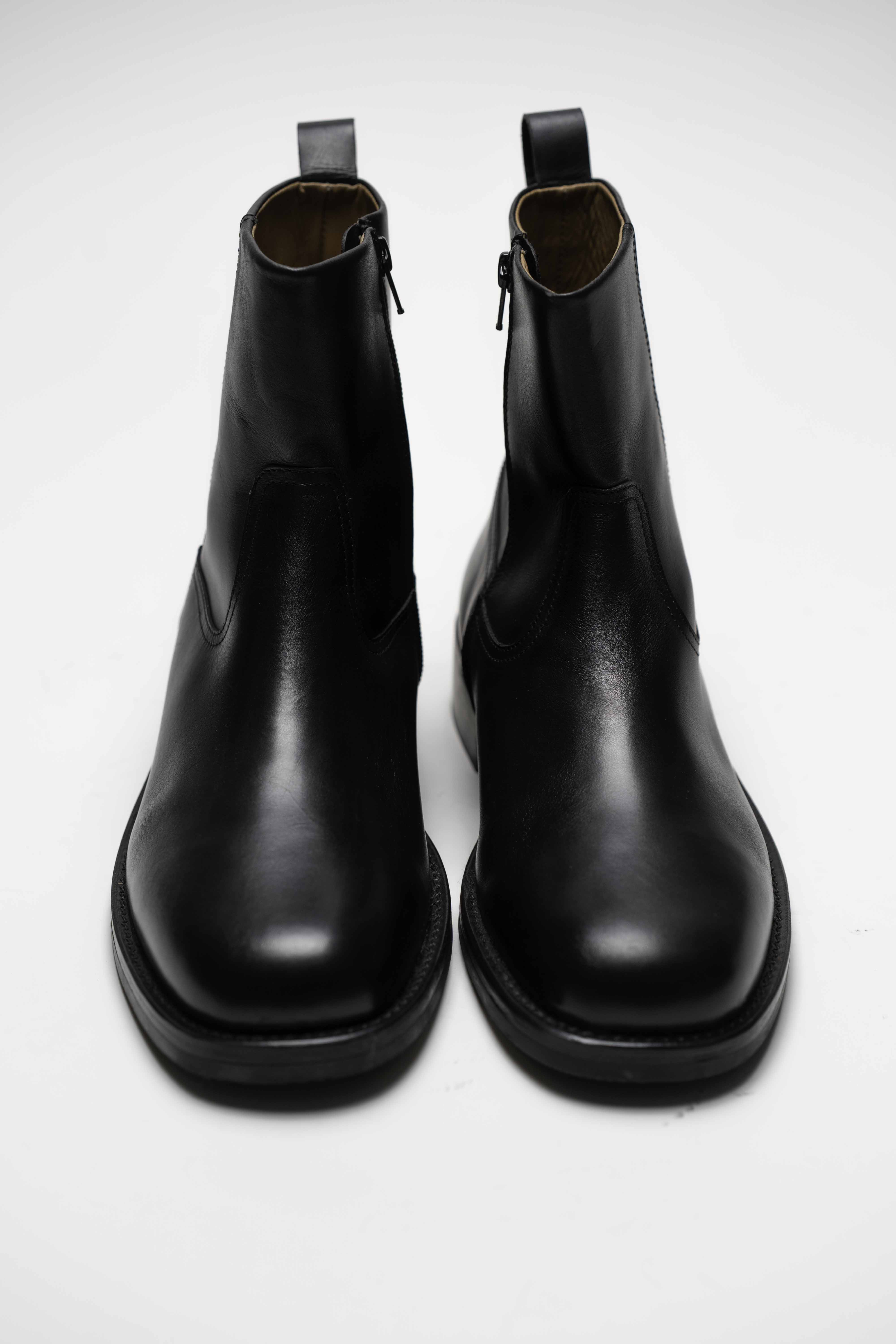 Dakota - Chaussures Chelsea Boots Cuir Noir