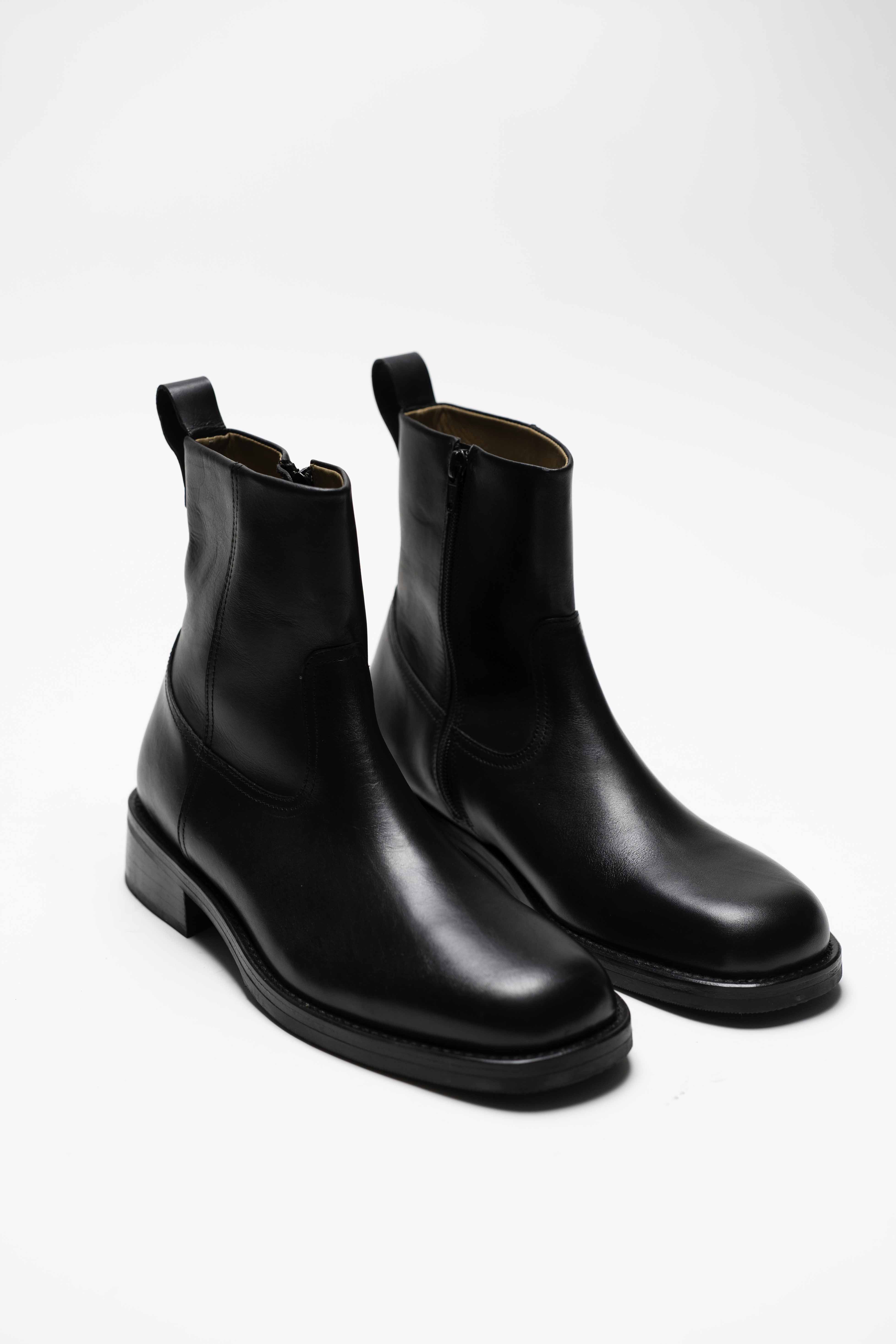 Dakota - Chaussures Chelsea Boots Cuir Noir