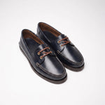 Charger l'image dans la galerie, Le Boat - Chaussures Bateau Cuir Marine
