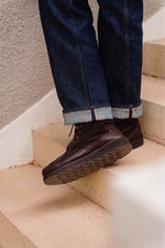 Charger l'image dans la galerie, Wico - Chaussures Boots Mocassin Veau Velours Chocolat
