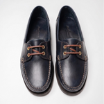 Charger l'image dans la galerie, Le Boat - Chaussures Bateau Cuir Marine
