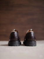 Charger l'image dans la galerie, Brogues - Chaussures Derby Cuir Marron
