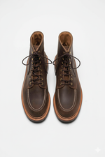 Charger l&#39;image dans la galerie, Springsteen - Chaussures Boots Cuir Gras Marron
