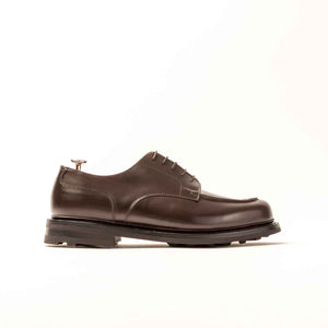 Wood - Chaussures Derby Golf Cuir Marron