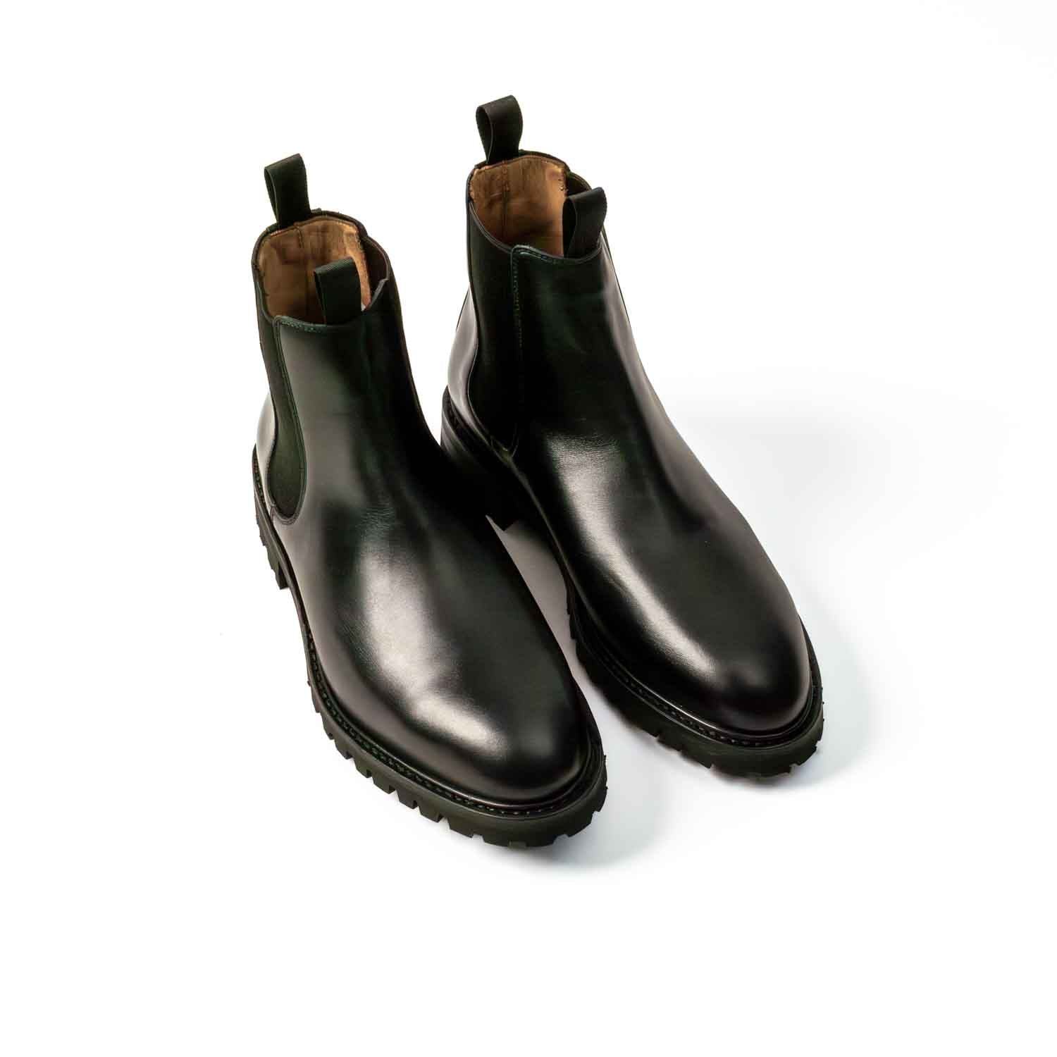 Clark - Chaussures Chelsea Boots Cuir Noir
