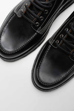 Charger l&#39;image dans la galerie, Powell - Chaussures Boots Cuir Noir
