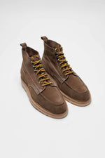 Charger l&#39;image dans la galerie, Powell - Chaussures Boots Daim Suede Taupe
