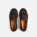 Charger l'image dans la galerie, Le Moc Jagger - Chaussures Mocassin Cuir Pony Marron
