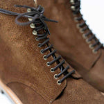 Charger l&#39;image dans la galerie, Plain Toe - Chaussures Boots Daim Cognac
