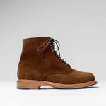 Charger l&#39;image dans la galerie, Plain Toe - Chaussures Boots Daim Cognac
