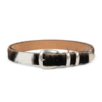 Charger l'image dans la galerie, Morricone - Ceinture Pony Imprimé Vache, Boucle Western
