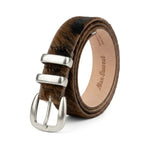Charger l'image dans la galerie, Morricone - Ceinture Pony Imprimé Vache, Boucle Western
