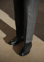 Charger l&#39;image dans la galerie, Blucher - Chaussures Derby Cuir Noir
