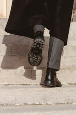 Charger l&#39;image dans la galerie, Brogues - Chaussures Derby Cuir Noir
