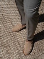 Charger l&#39;image dans la galerie, Penny Loafer - Chaussures Mocassin Daim Beige
