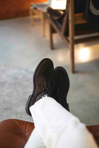 Chasse - Chaussures Derby Daim Marron