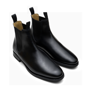 Kent - Chaussures Chelsea Boots Cuir Noir